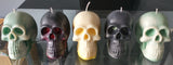 Orangeade Skull Candle